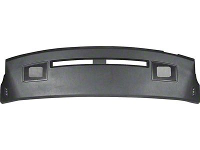 OE-Style Reproduction Dash Pad; Black (82-92 Firebird)