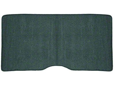Rear Fold Down Seat Loop Carpet; Teal Blue (68-69 Firebird)
