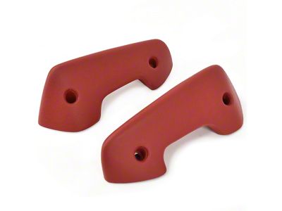 Arm Rest Pads; Red (60-64 Ranchero)