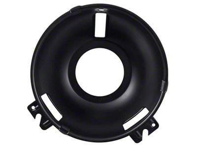 Inner High Beam Headlight Bucket; 5-3/4-Inch; Passenger Side (1970 Ranchero w/ Hidden Headlights)