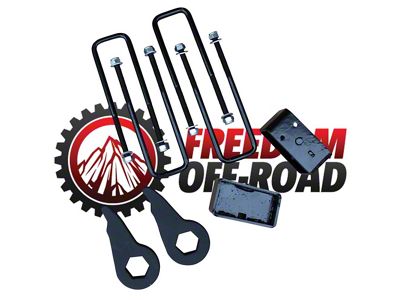 Freedom Offroad 1 to 3-Inch Leveling Kit Torsion Keys (88-99 C1500)
