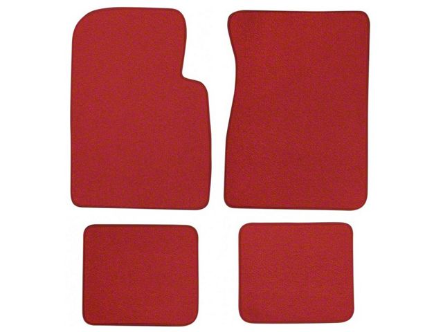 Front And Rear Floor Mat Set, Fairlane, 1962-1965