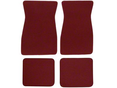 Front And Rear Floor Mat Set, Falcon Convertible, 1963-1965