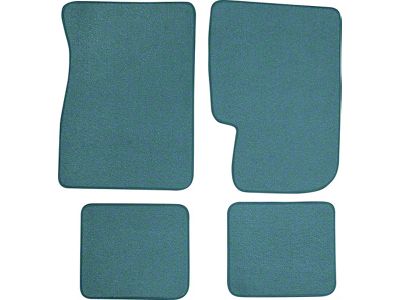 Front And Rear Floor Mat Set, Falcon Hardtop, 1960-1965