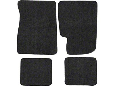 Front And Rear Floor Mat Set, No Logo, Fairlane, 1966-1969