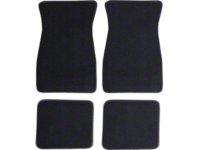 Front And Rear Floor Mat Set, Torino, 1968-1969