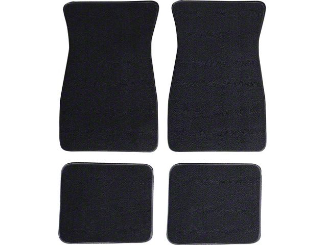 Front And Rear Floor Mat Set, Torino, 1968-1969