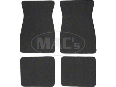 Front And Rear Floor Mat Set, Torino, 1970-1971