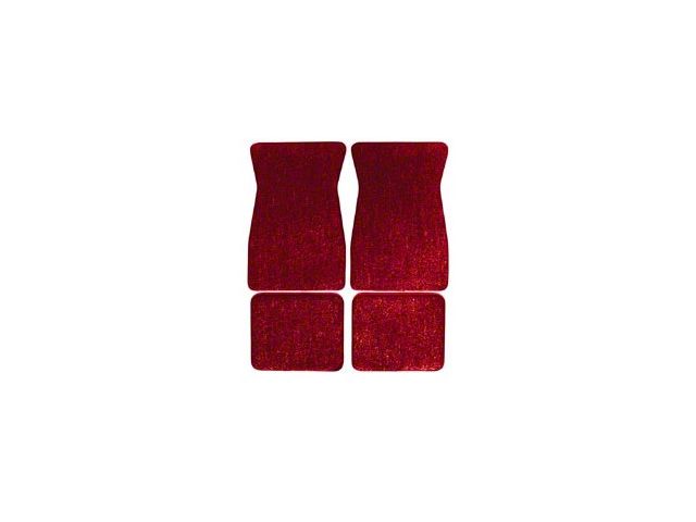 Front And Rear Floor Mat Set, Torino, 1974-1976