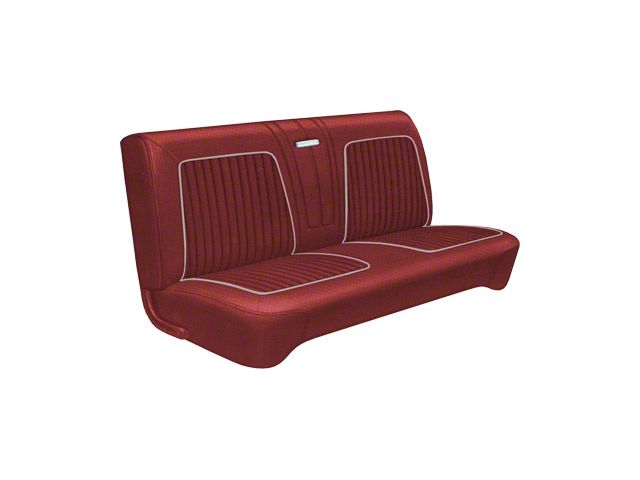 Front Bench Seat Cover - Falcon Futura, Sprint 2-Door & Ranchero - Red L-1377