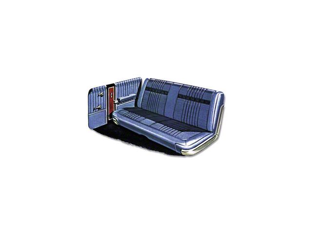 Front Bench Seat Cover, Galaxie, 1967
