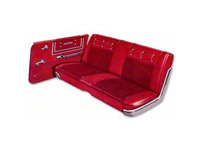 Front Bench Seat Cover, Galaxie 500, 1965