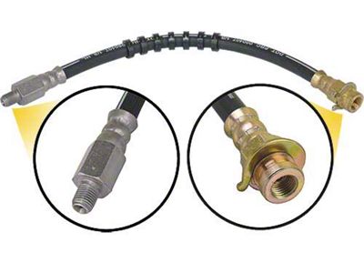 Front Brake Hose - Drum Brakes - 12-1/4 Long - Before 4-1-69 - Ford/Mercury