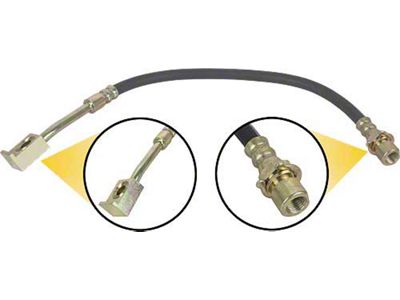 Front Brake Hose - Left