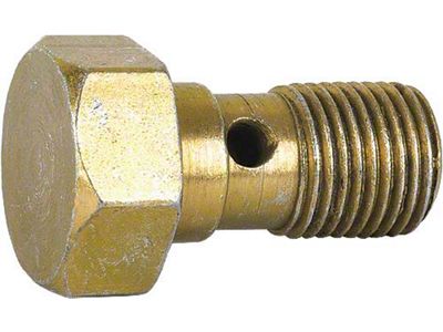 Front Brake Line Connector Bolt - Front - Ford Passenger