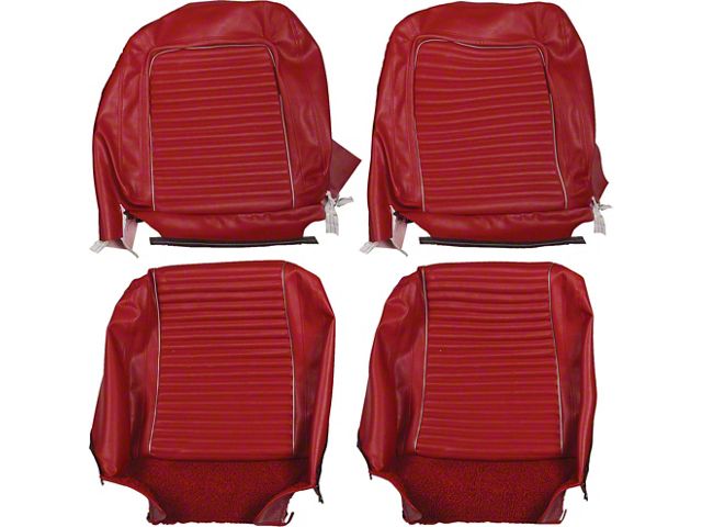 Front Bucket Seat Covers, Falcon Hardtop, Sedan & Ranchero,1963