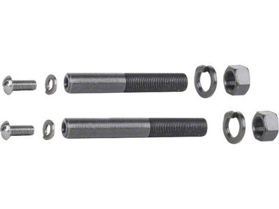Front Bumper Arm & Radiator Splash Shield Mounting Bolt Set, Round Replacement Type, 24 Pieces, 1930-31