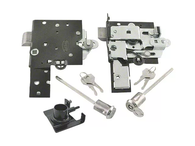 Door Lock Kit- Both Doors-Cpe, Tdr, Fdr frt & Sdn Dl