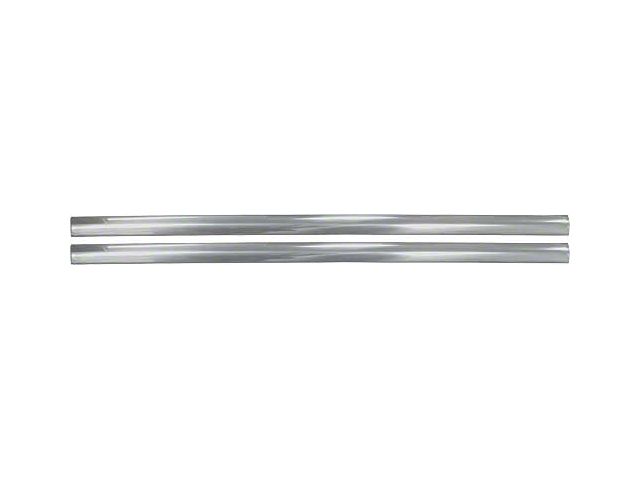 Front Door Mouldings - Stainless Steel - For Short Door - Ford Coupe, Ford Fordor & Ford Sedan Delivery