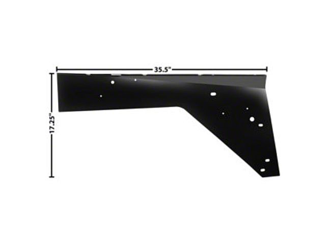 Front Fender Apron - Left