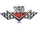 390 Fender Emblem-red