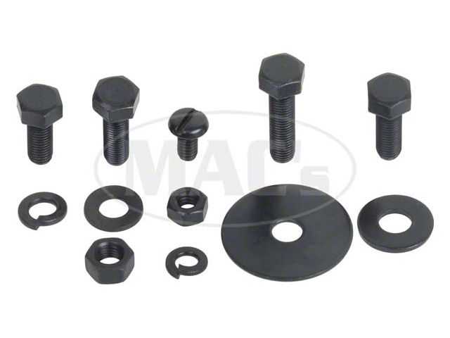 Front Fender Hardware Kit, 228 Pieces, 1935-1936