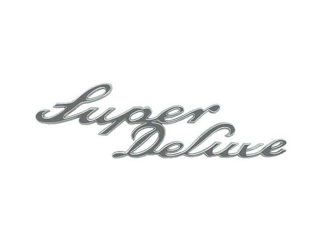 Fender Script/ Super Deluxe/ Chrome