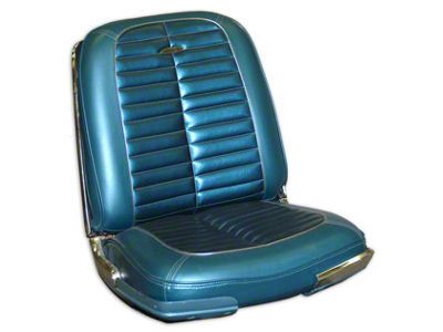 Front & Rear Seat Cover Set, Buckets, 4-Door Galaxie Hardtop, 1964