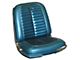 Front & Rear Seat Cover Set, Convertible, For Cars With Front Bucket Seats, Galaxie 500 XL, 1964