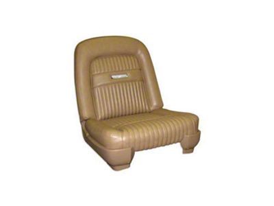 Front & Rear Seat Cover Set, With Buckets, Falcon Hardtop &Convertible, 1961-1962