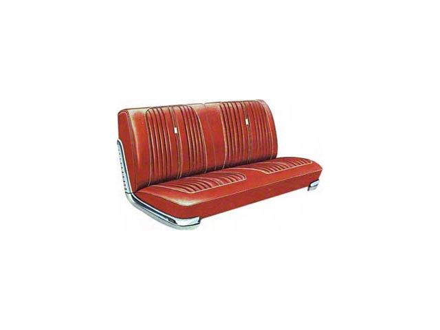 Front Split Bench Seat Cover, 500, Galaxie, 1964