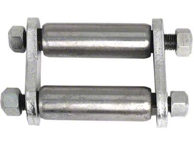 OPR Front Spring Shackle Kit - Steel Bushing - Ford Passenger
