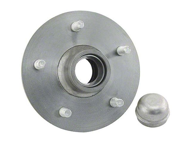 Front Hub/ Pressed In Studs/ 5 X 5-1/2 Bolt Pattern