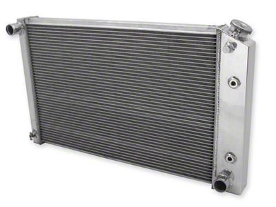 Frostbite Aluminum CrossFlow Radiator with 26-Inch Wide Core; 4-Row (70-81 Camaro)