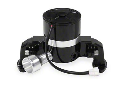 Frostbite Electic Water Pump; 35GPM; Black (67-92 Small Block V8 Camaro)