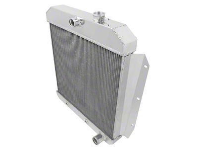 Frostbite Aluminum DownFlow Radiator; 2-Row (55-59 Chevrolet/GMC Truck)