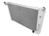 Frostbite Aluminum CrossFlow Radiator; 4-Row (73-76 Corvette C3)