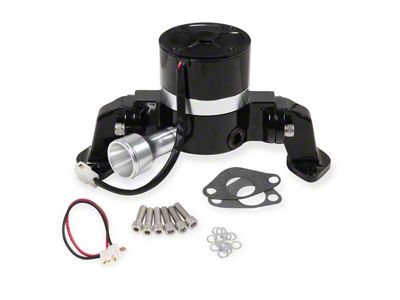 Frostbite Electic Water Pump; 35GPM; Black (65-74 Big Block V8 Corvette C2 & C3)