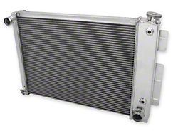 Frostbite Aluminum CrossFlow Radiator with 23-Inch Wide Core; 4-Row (67-69 V8 Firebird)