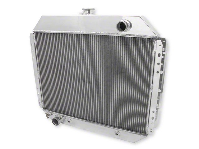 Downflow Radiator Car Frostbite Ecklers Aluminum DownFlow Radiator; 3-Row FB160 (66-79 V8 F-100)