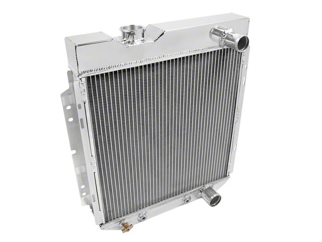 Downflow Radiator Car Frostbite Ecklers Aluminum DownFlow Radiator; 3-Row FB121 (64-66 Mustang)