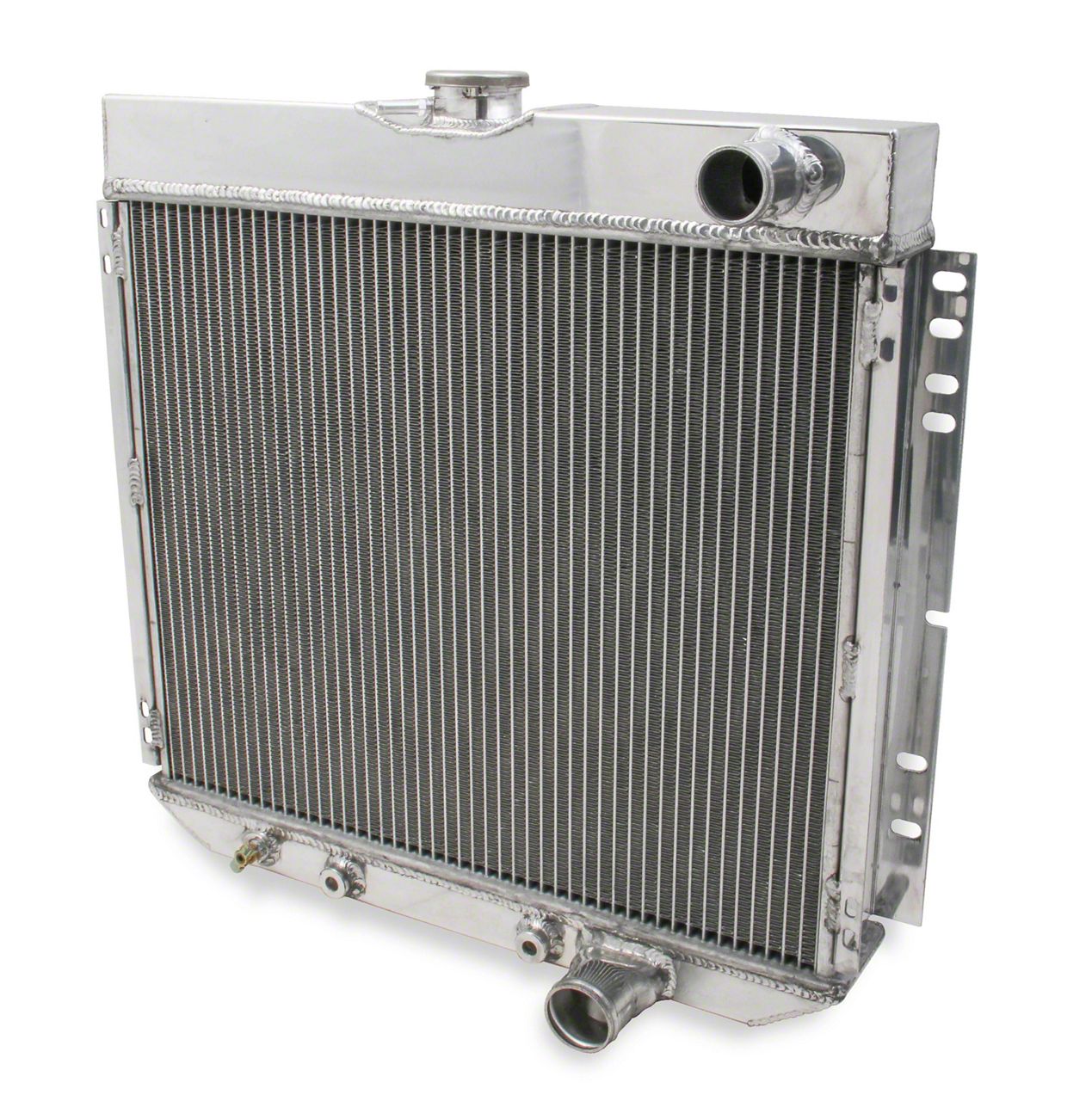 Frostbite Ecklers Aluminum DownFlow Radiator; 3-Row FB127 (67-70 I6 ...