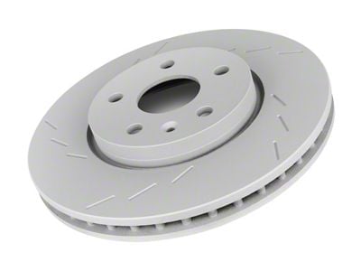 Frozen Rotors Slotted Rotor; Rear Driver Side (82-88 Camaro w/ Rear Disc Brakes & w/o 1LE Performance Package)