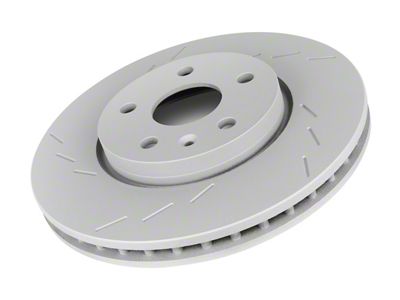 Frozen Rotors Slotted 6-Lug Rotor; Front Driver Side (92-99 K1500; 92-98 K2500)