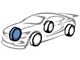 Frozen Rotors Slotted Rotor; Front Passenger Side (63-66 Corvette C2 w/ 4-Wheel Disc Brakes; 67-82 Corvette C2 & C3)