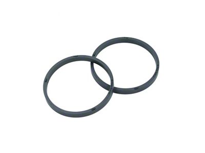 7-Inch Headlight Spacers; 0.50-Inch Thick (Universal; Some Adaptation May Be Required)