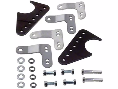 Coil-Over Lower Shock Mount Kit for 3-inch Axle Tube (Universal; Some Adaptation May Be Required)