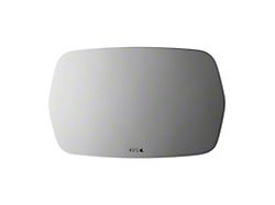 Redi-Cuts Drop Fit Side View Mirror Glass; 4-9/16-Inch x 2-7/8-Inch; Passenger Side (72-79 Thunderbird w/ Manual Mirror)