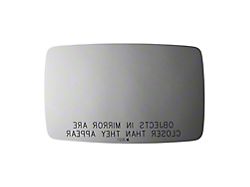 Redi-Cuts Drop Fit Side View Mirror Glass; 5-3/4-Inch x 3-1/4-Inch; Passenger Side (77-79 Thunderbird)