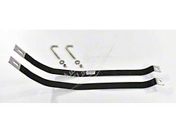 Stainless Steel Fuel Tank Straps; 27-1/2-Inch (58-60 Thunderbird)